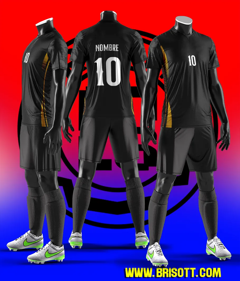 Mockup LINEA DORADO NEGRO MOCKUP